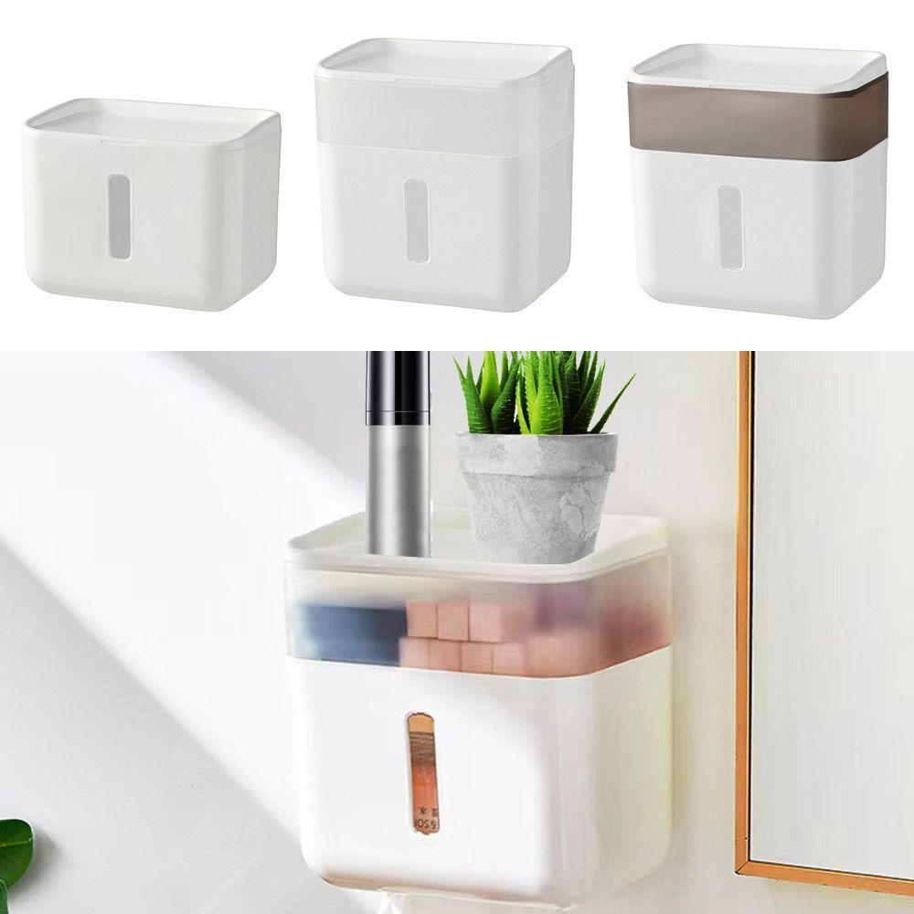 Giá Đỡ Cuộn Giấy Vệ Sinh Gắn Tường Không Cần Đục Lỗ Chống Nước
