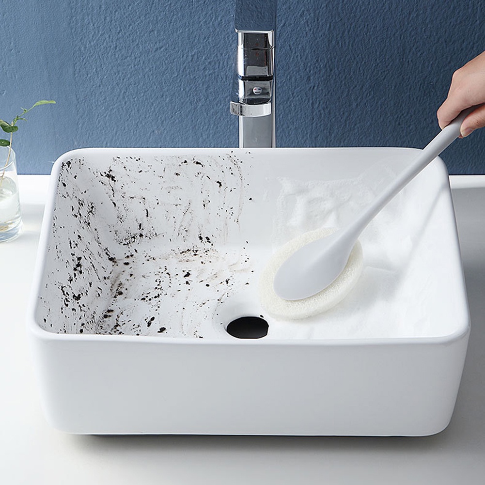 Bàn Chải Vệ Sinh Nhà Bếp/Phòng Tắm Cán Dài Đa Năng Có Thể Tháo Rời