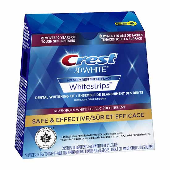 Miếng dán trắng răng Crest 3D White, Hàng Mỹ - Shop Lavenic