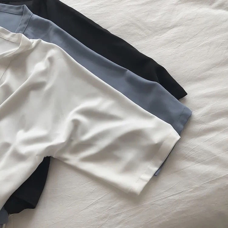 Áo khoác kimono MMIOT vải chiffon màu trơn phong cách boho Hàn Quốc thời trang mùa hè cho nữ