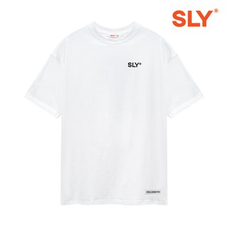 Áo Thun SLY Logo Cube màu Trắng