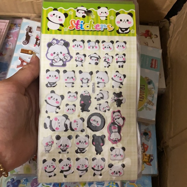 Sticker nổi