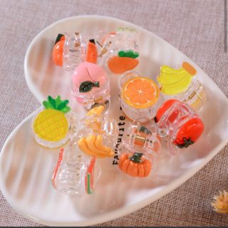 KẸP TÓC 3 RĂNG MINI / KẸP TÓC HÌNH TRÁI CÂY