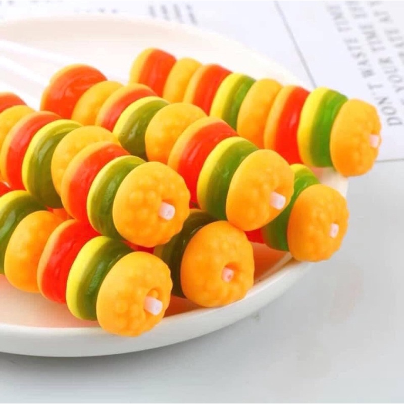 Kẹo Dẻo Que Hamburger Cực Cute - 1 Que