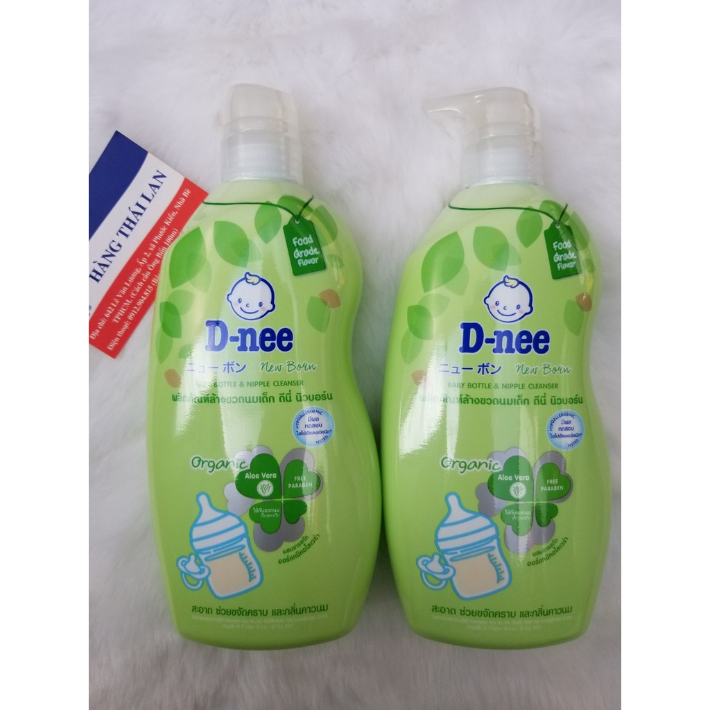 NƯỚC RỬA BÌNH SỮA DNEE CHAI  620ml