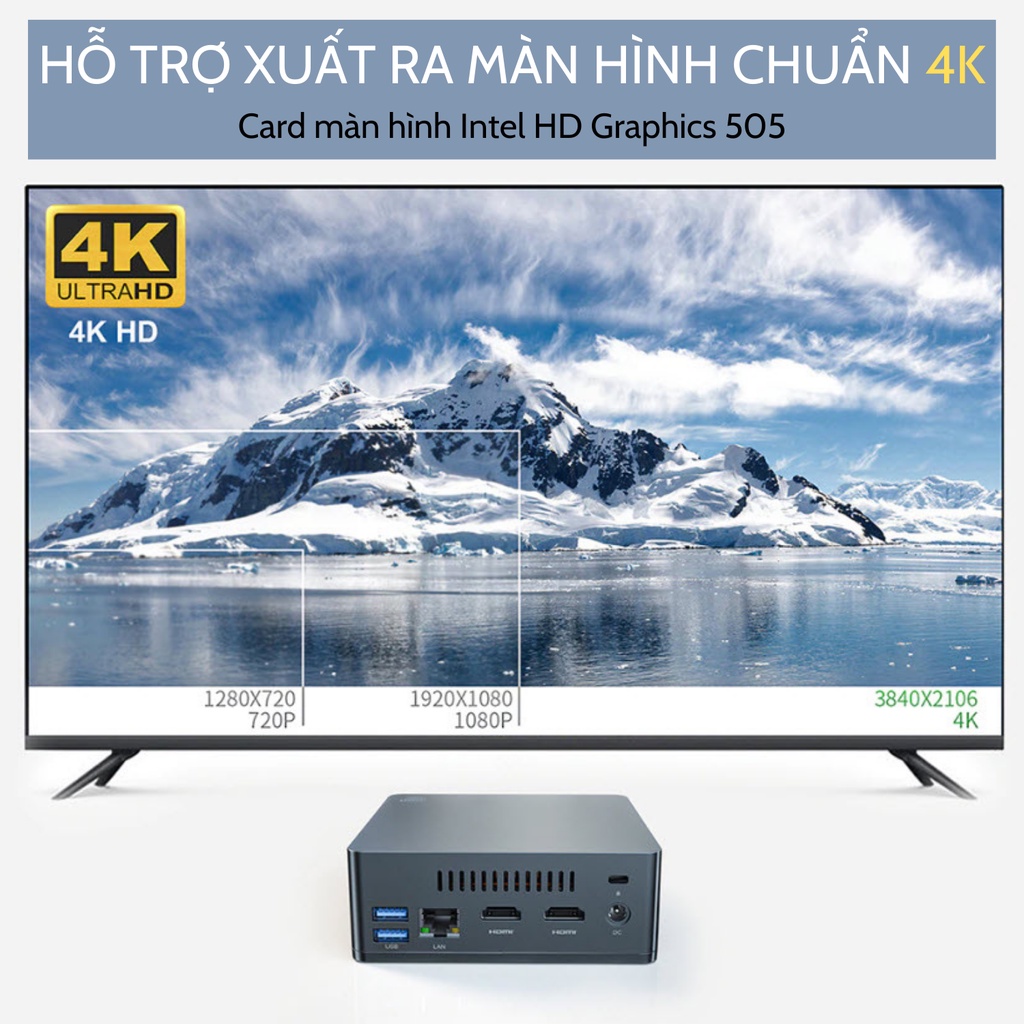 Máy tính để bàn – Máy Server – Mini PC NUC GK35 Intel J4205 RAM8GB ROM256GB | BigBuy360 - bigbuy360.vn