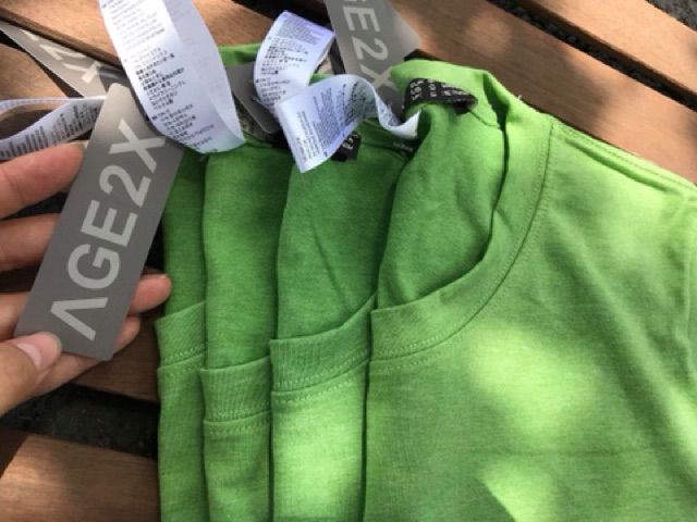 Áo thun trơn nam nữ #AGE2X 9 màu | BigBuy360 - bigbuy360.vn