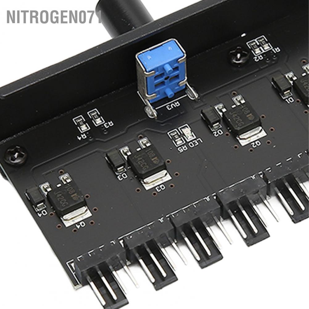 Bộ Điều Khiển Tốc Độ Quạt 8 Kênh Dành Cho CPU Chassis Hard Drive VGA PWM PCI