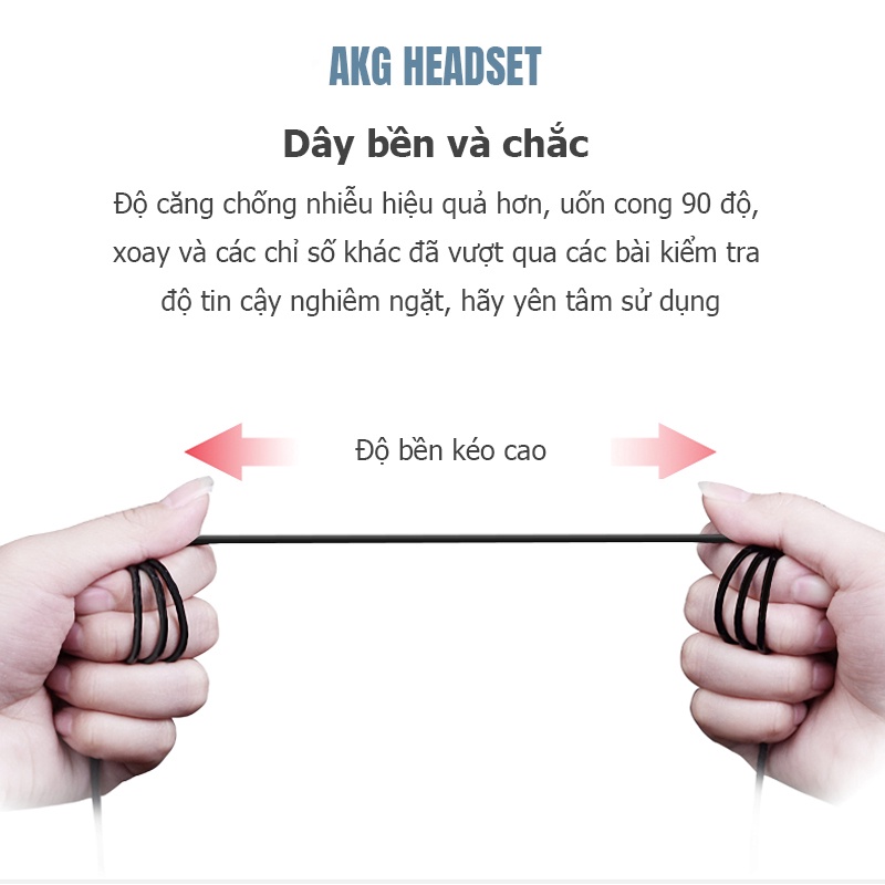 Tai nghe Samsung AKG chính hãng, giảm ồn in-ear Note10, phổ thông cho điện thoại bass nặng