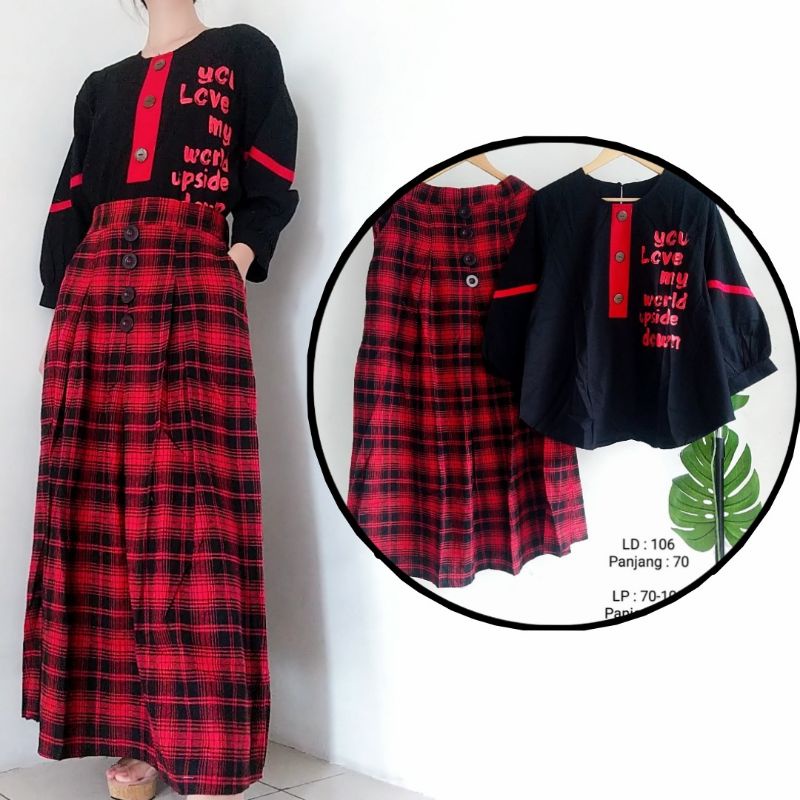 Set Áo Thun Dài Tay Và Chân Váy maxi Bằng Cotton Mềm Mại Co Giãn Dành Cho Nữ