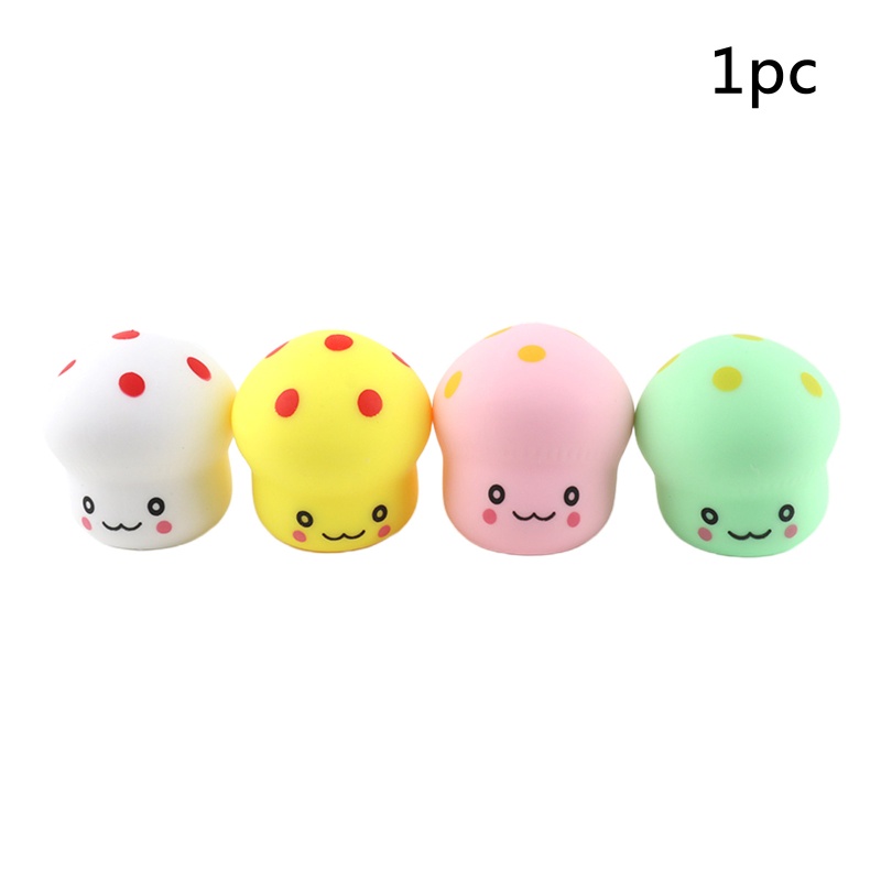 Đồ chơi squishy Giảm Stress Hình Cây Nấm Dễ Thương Cho Bé