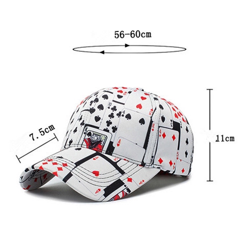 New letter baseball cap trend casual peaked cap graffiti hip hop fashion play hat
