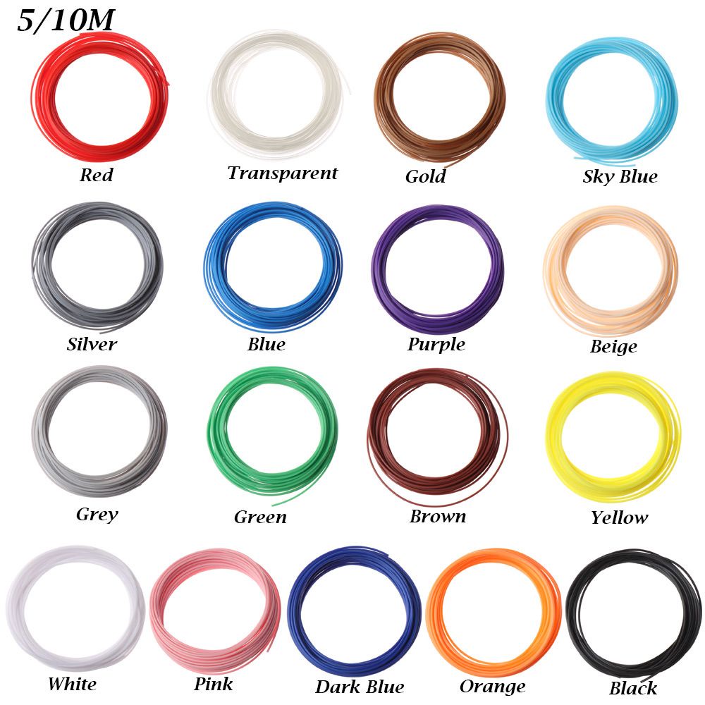 Bút In 3d Nhiều Màu Sắc 5 / 10m