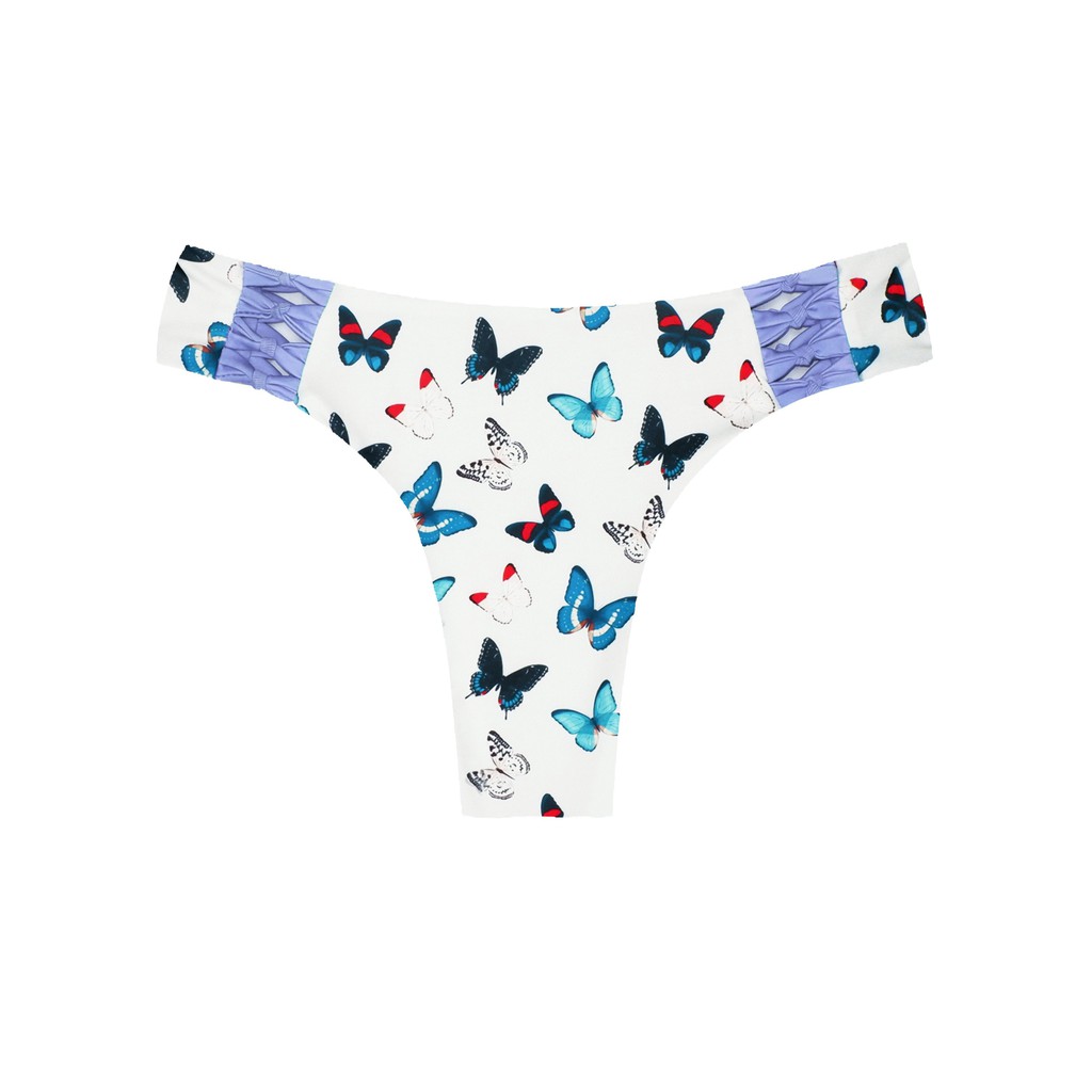 BOLD BIKINI - Quần bơi 2in1 (Mặc được cả 2 mặt) họa tiết bướm có nút thắt cách điệu | BigBuy360 - bigbuy360.vn