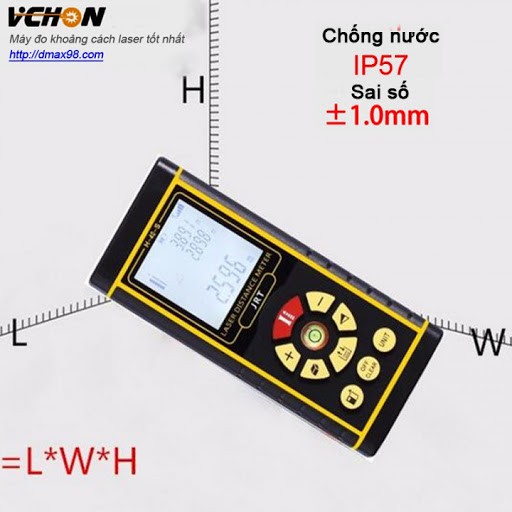 [HÀNG CHÍNH HÃNG] Thước đo khoảng cách bằng tia laser Vchon H40 - thước đo laze giao diện rõ ràng thao tác nhanh gọn