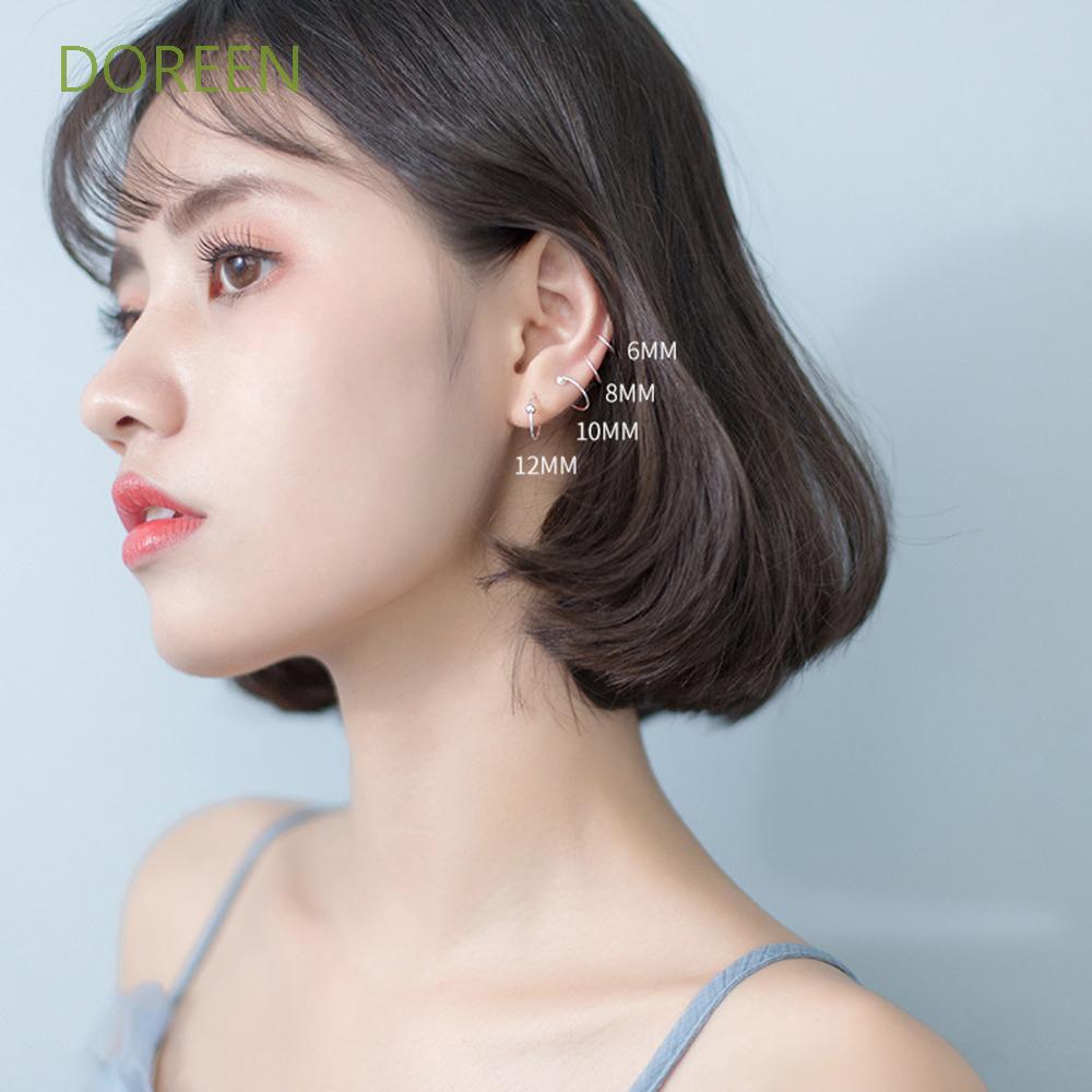 Bông tai vòng tròn cá tính đẹp mắt