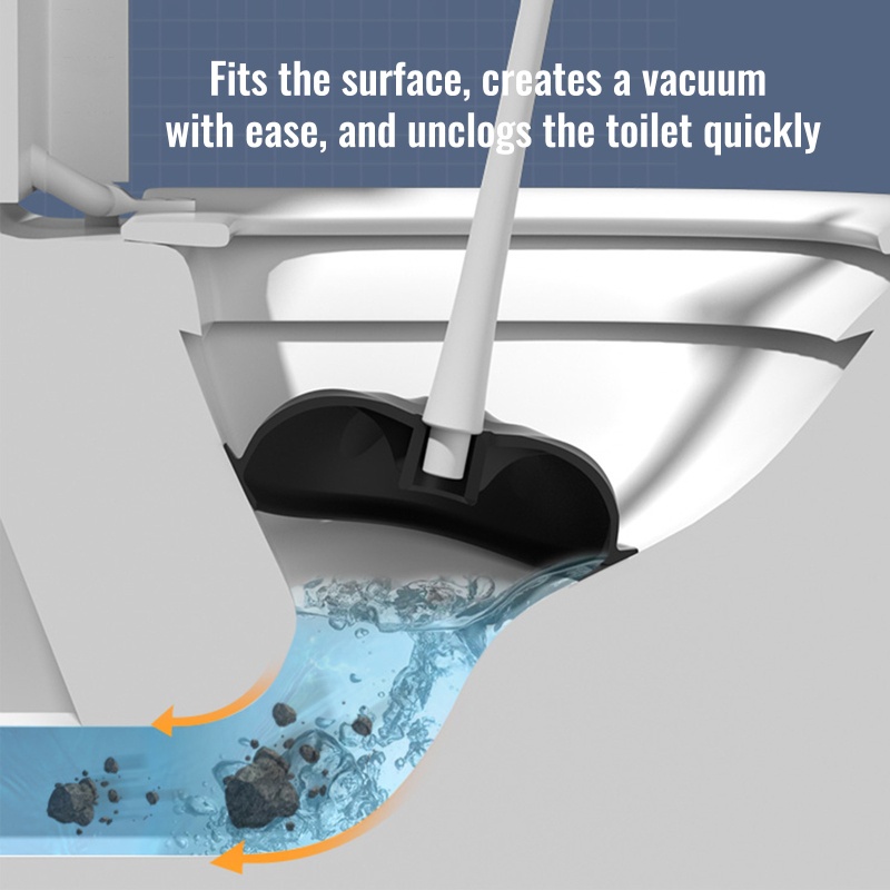 Bộ Dụng Cụ Vệ Sinh Toilet 2 Trong 1 Tiện Lợi