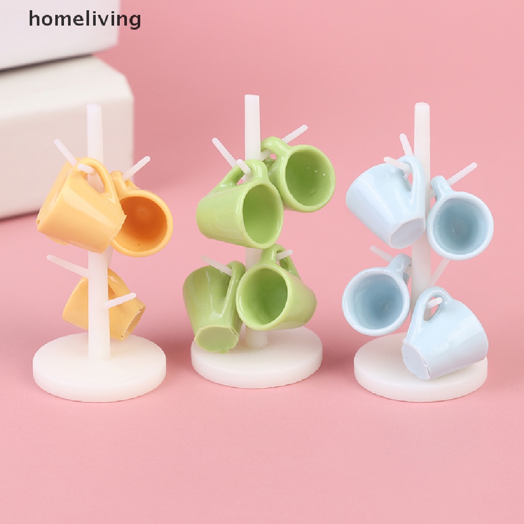 Giá Đỡ Ly Rượu Bằng Nhựa Tiện Dụng Cho Nhà Búp Bê