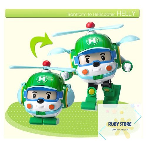 XE BIẾN HÌNH ROBOCAR POLI (2 IN 1)