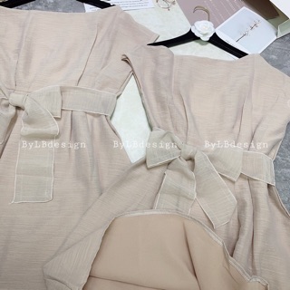 Váy lệch vai tơ lụa siuuu hottt(ảnh thật shop chụp)