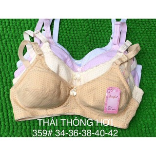 Áo ngực cotton Thái Lan thông hơi 359