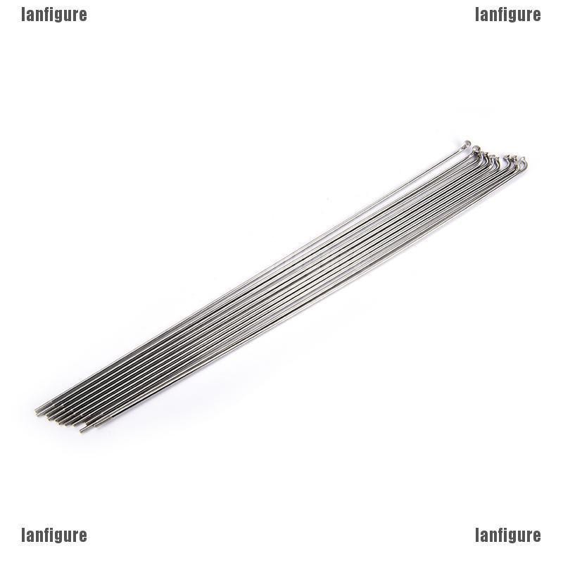 Bộ 10 Ống Inox 14g Gắn Căm Xe Đạp (268mm)