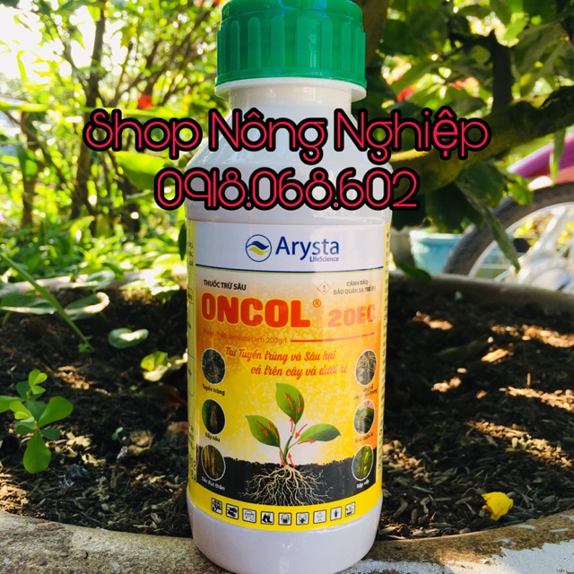 ONCOL 20EC Chế phẩm đặc trị tuyến trùng, côn trùng gây hại cho cây.