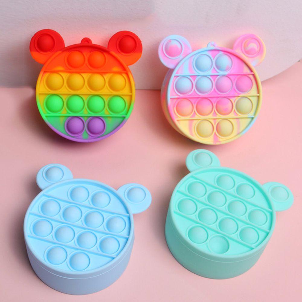 Móc Chìa Khóa Dạng Túi Đựng Tiền Xu In Hình PATRICIA Rodent Pioneer Chống Căng Thẳng