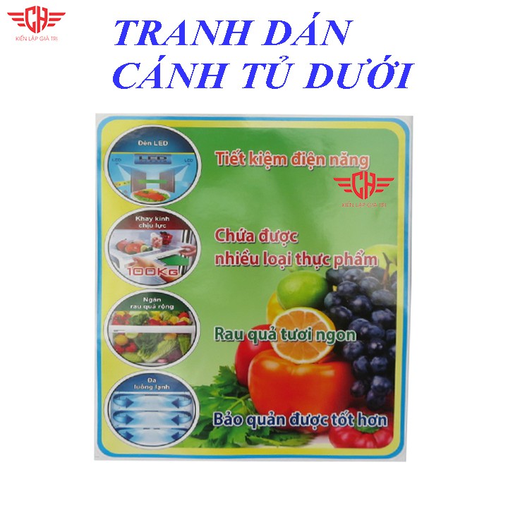 TEM DÁN TỦ LẠNH SHAPR