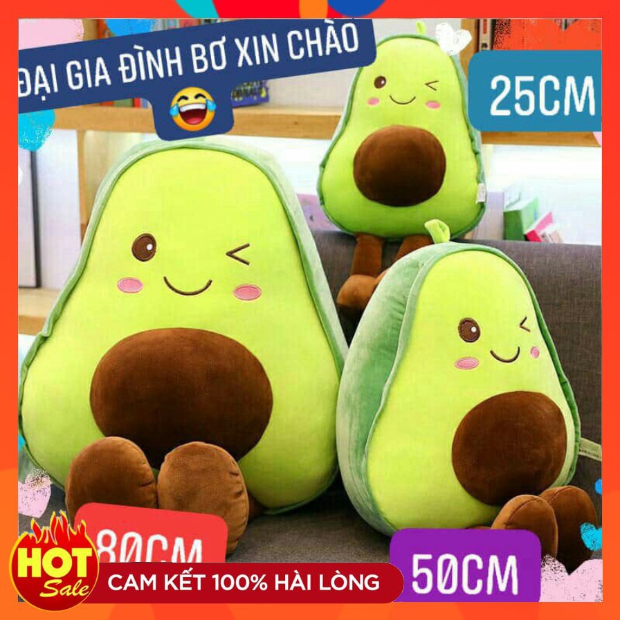 [FREESHIP 70K-MUA NGAY] Gấu bông trái bơ dễ thương cực hot.Ảnh Shop