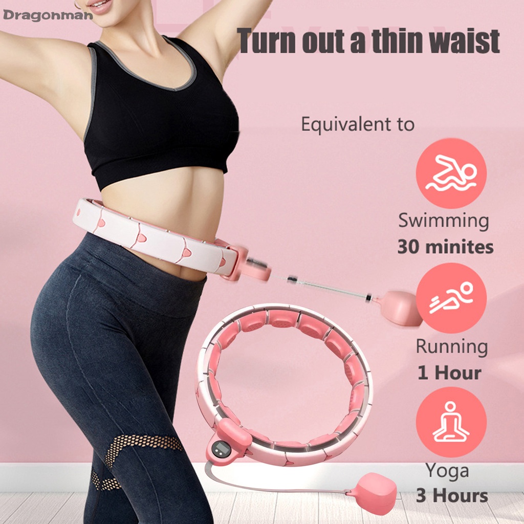 Thông Minh Vòng Lắc Eo Hulas 2 Trong 1 Tự Động Giảm Cân Cho Người Lớn