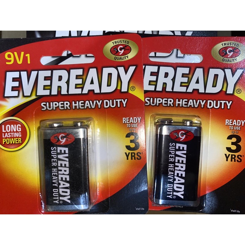 Pin Vuông 9V Eveready (Con Mèo) [Chính Hãng]