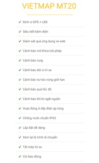  Định vị xe VIETMAP MT20