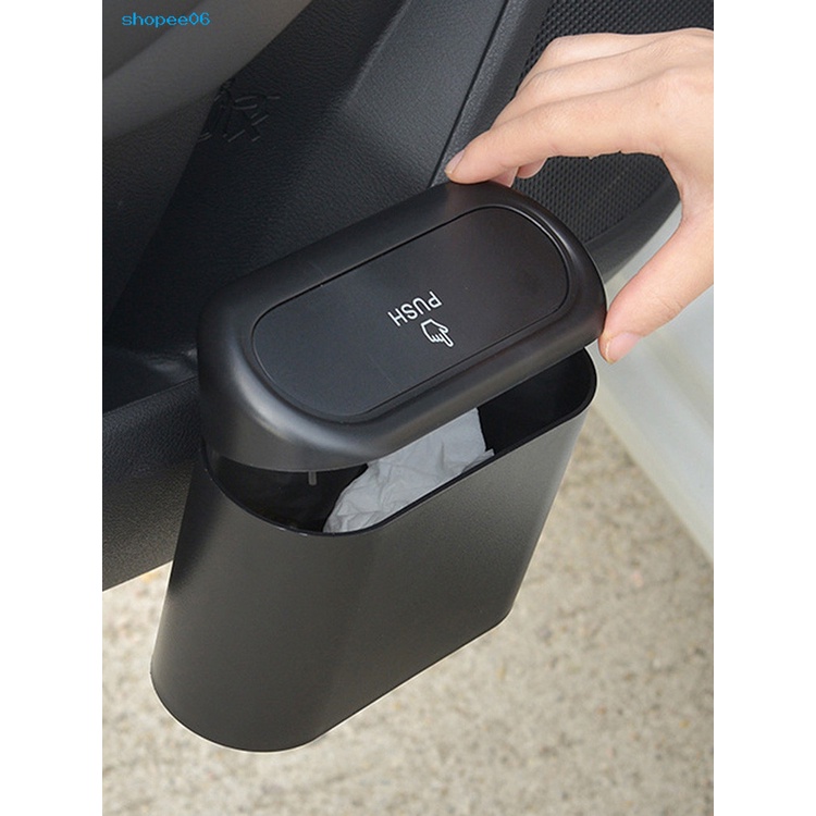 Thùng rác có kẹp lưng ghế xe hơi trọng lượng nhẹ tiện dụng