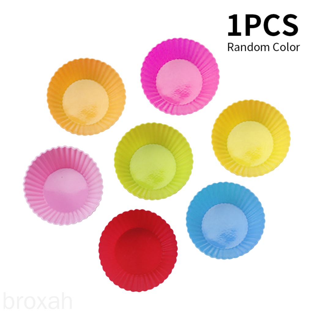 Khuôn Silicone Làm Bánh Chống Dính Màu Ngẫu Nhiên