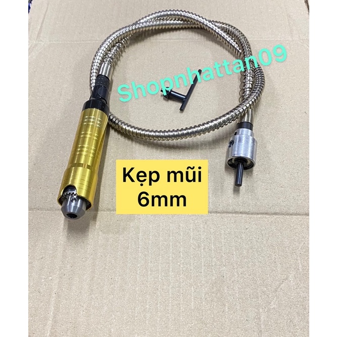 Dây dẫn truyền động cho máy khoan mài thẳng và máy máy mài khuôn dây inox củ mài hợp kim T4