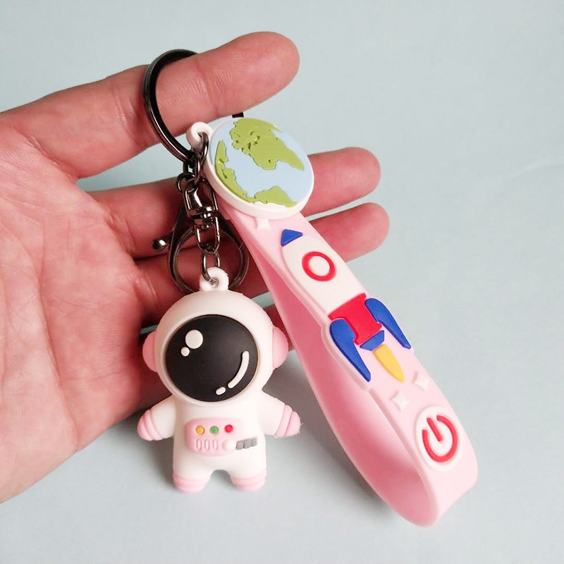 Móc Khóa Hình Phi Hành Gia Hoạt Hình Sáng Tạo