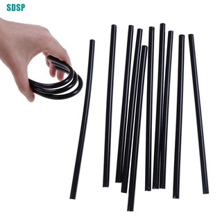 Set 10 que keo nến màu đen 7*190mm chuyên dụng chất lượng