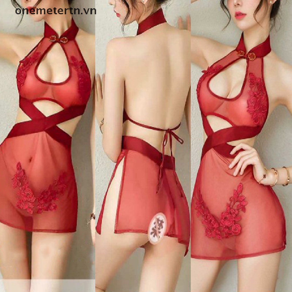 Bộ Đồ Ngủ Liền Thân Xuyên Thấu Gợi Cảm Cho Nữ