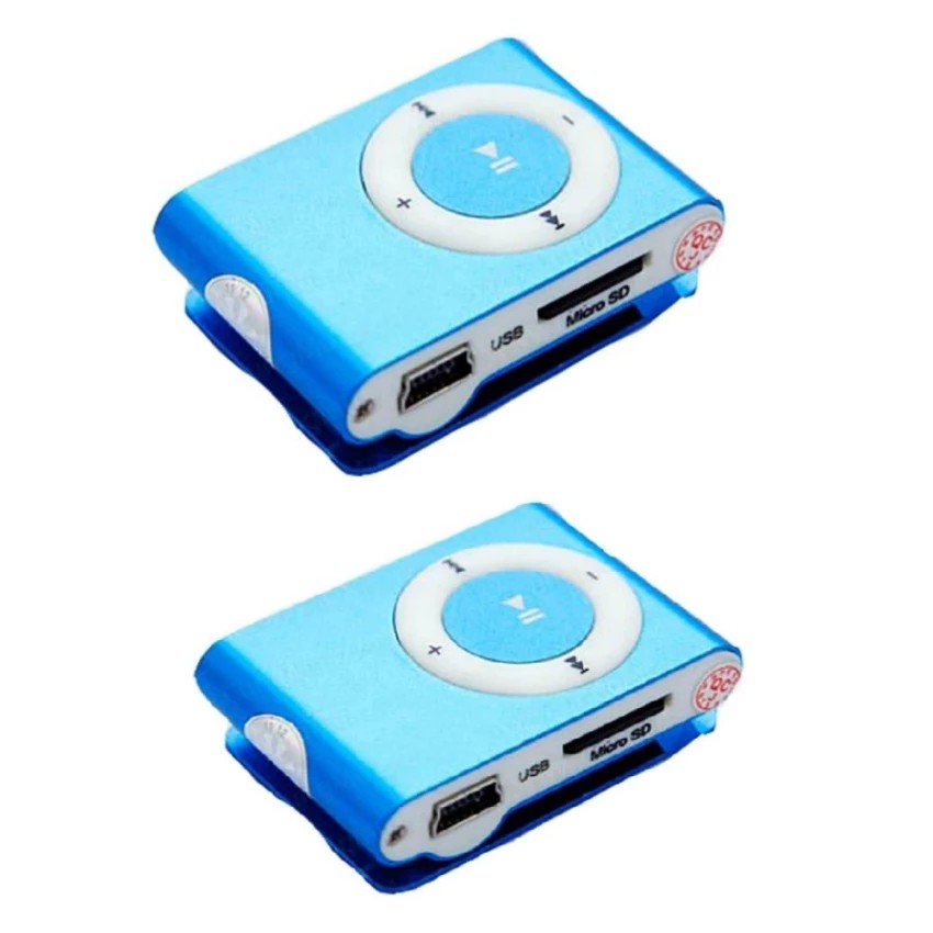 Bộ 2 Máy nghe nhạc Pro Mp3 (Xanh) ChatLuongLaVangGroup