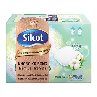 Bông trang điểm Silcot Cao Cấp Silcot Premium 66 Miếng/Hộp
