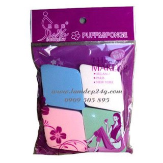 Bông tán kem nền make up puff