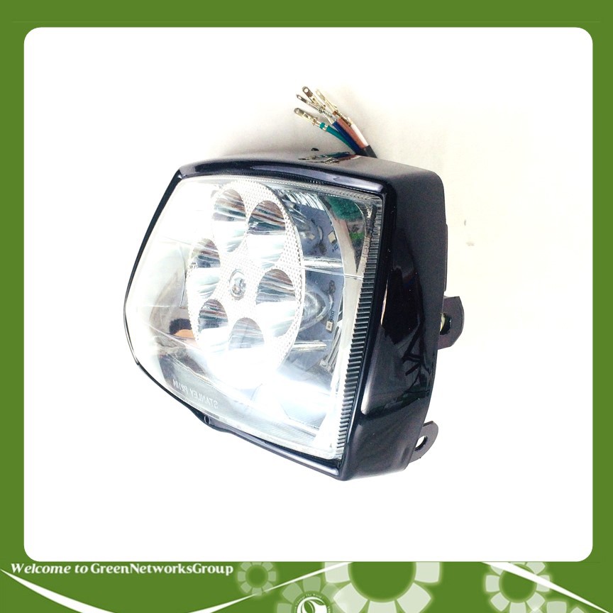 Đầu đèn pha led dành cho xe Dream bằng kiểu led tròn