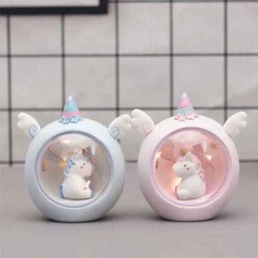 Đèn Trang Trí Hình Kỳ Lân Sáng Tạo Qùa Tặng Sinh Nhật Đèn Ngủ Xinh Xắn siêu cute