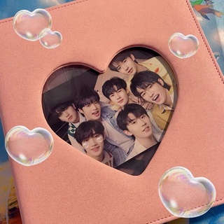 Binder a5 big heart - kèm 20 sheet 4 ô hãng se