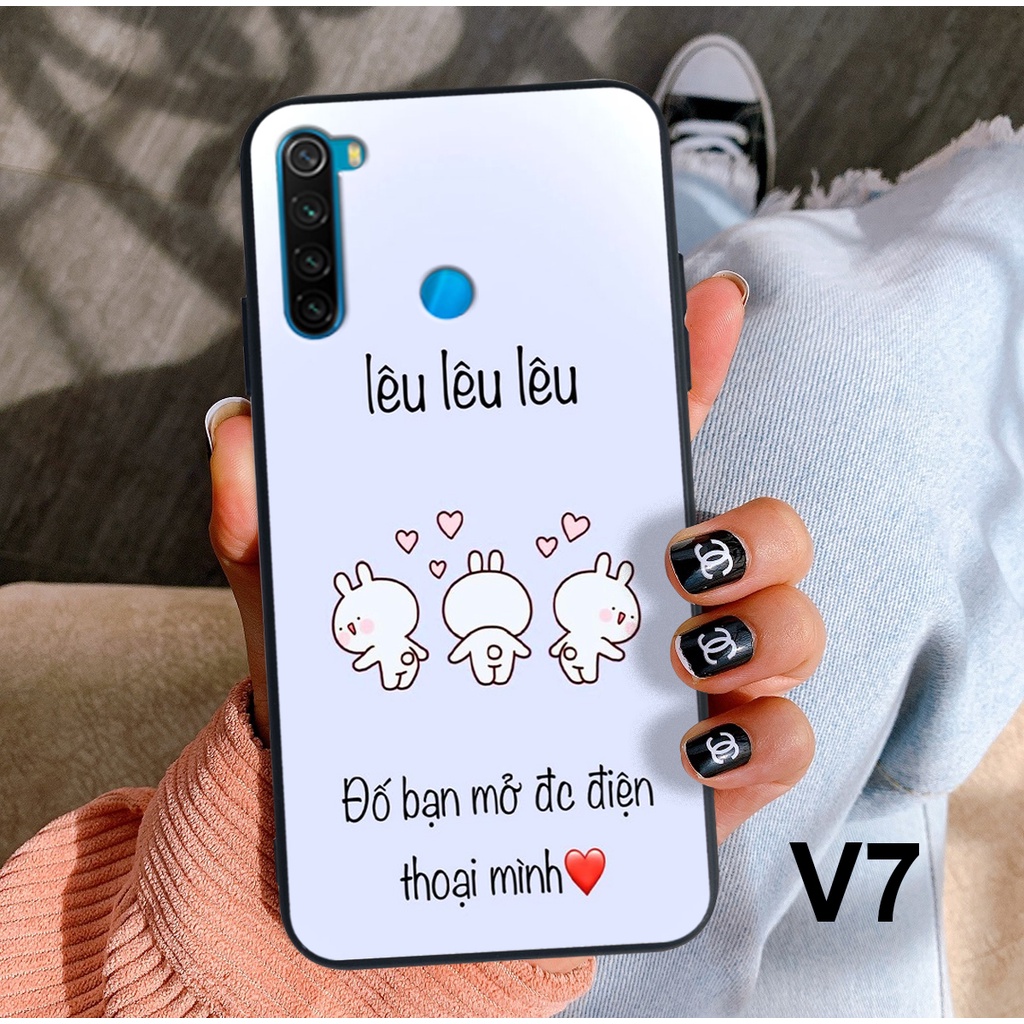 ỐP LƯNG ĐIÊN THOẠI XIAOMI REDMI NOTE 8 ỐP LƯNG IN HÌNH SIÊU CUTE VÀ DỄ THƯƠNG GLSHOP