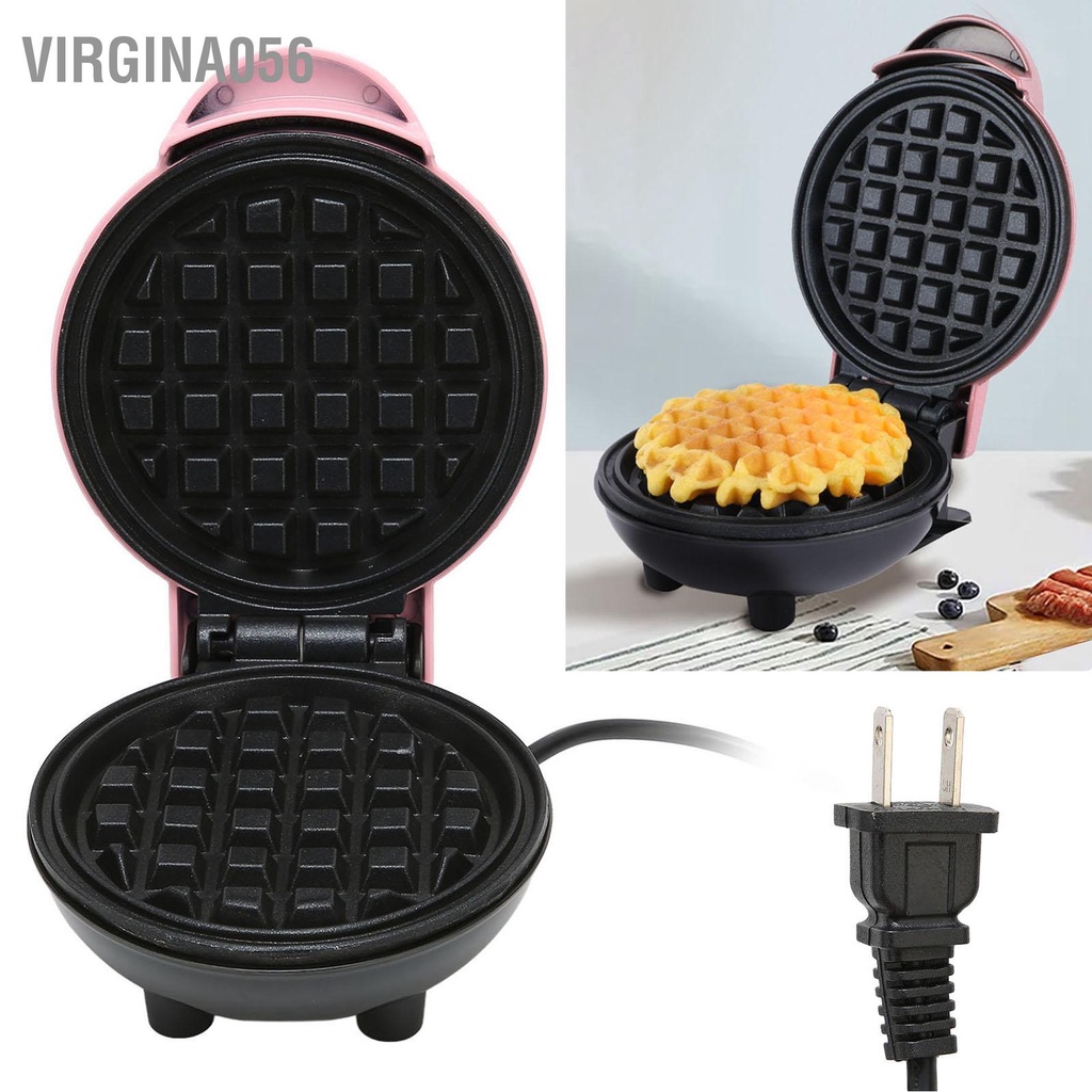 Có thể bán buôn Máy làm bánh quế Tròn không dính Chảo ăn sáng di động Hoa Kỳ Cắm 100‑120V Virgina056 Hàng giao ngay