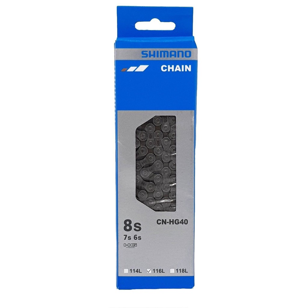 Sên xe đạp Shimano CN-HG40 6/7/8 speed 116 mắt