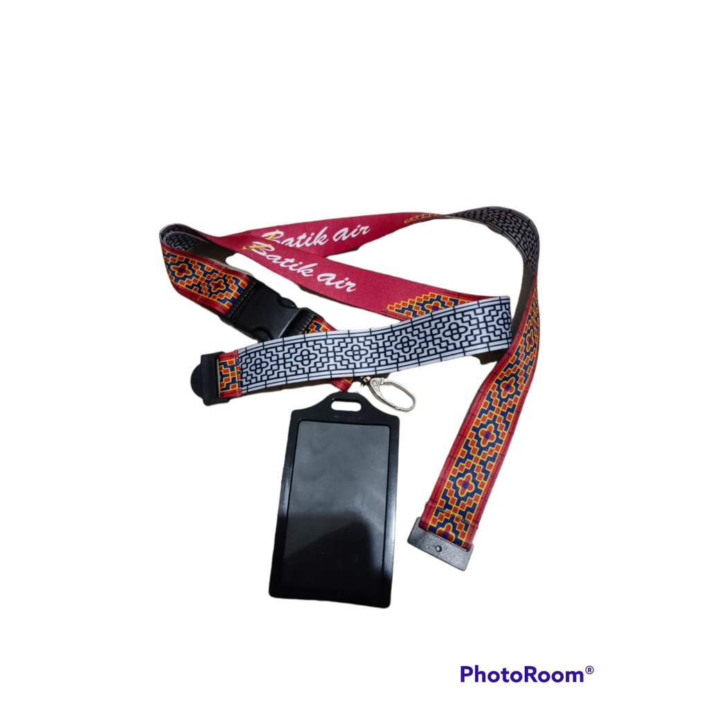 Dây Đeo Thẻ ID + 2 Ngăn Đựng Thẻ Cho Xe Hơi Batik AIR 2022