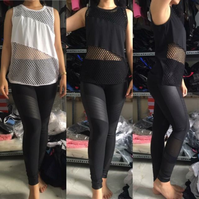 ÁO TANK TOP PHỐI LƯỚI XUẤT XỊN - 90DEGREE